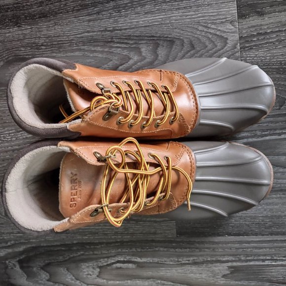 Sperry Avenue Duck Boot - Tan/Brown (US Mens 10.5) - Picture 3 of 10
